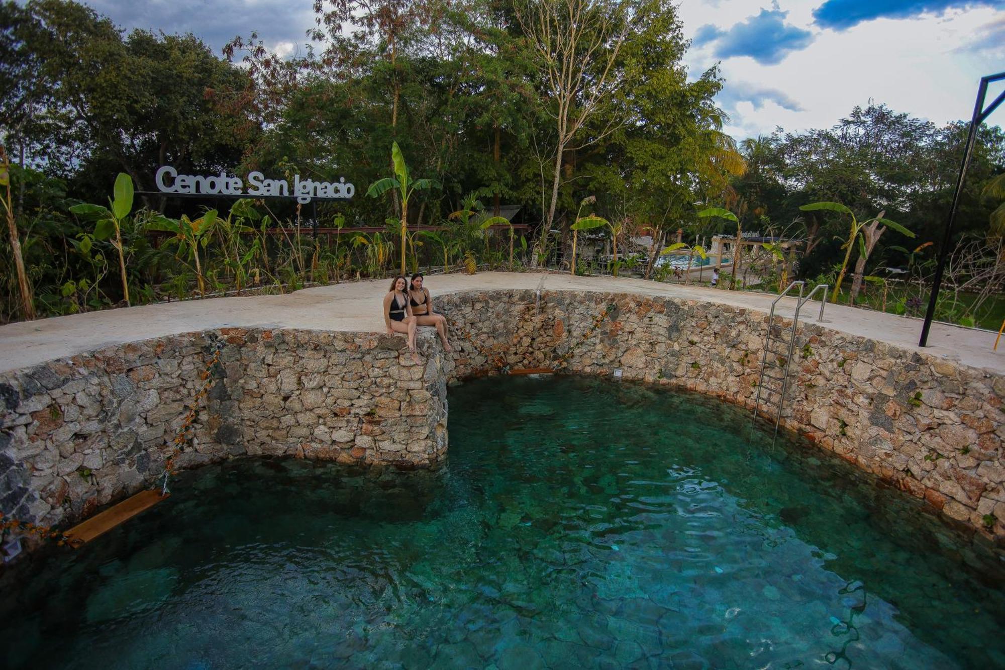 Vila Cenote San Ignacio Chocholá Exteriér fotografie